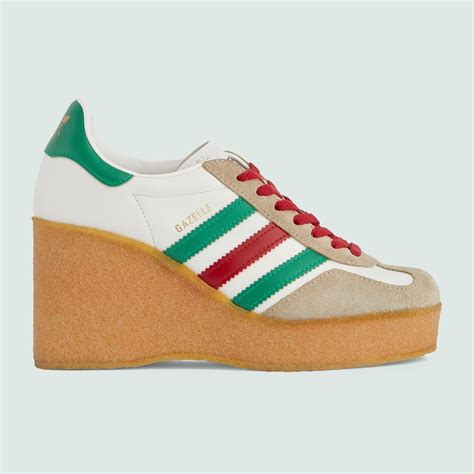 adidas x gucci gazelle sneakers wg|adidas gucci wedge gazelle sneakers.